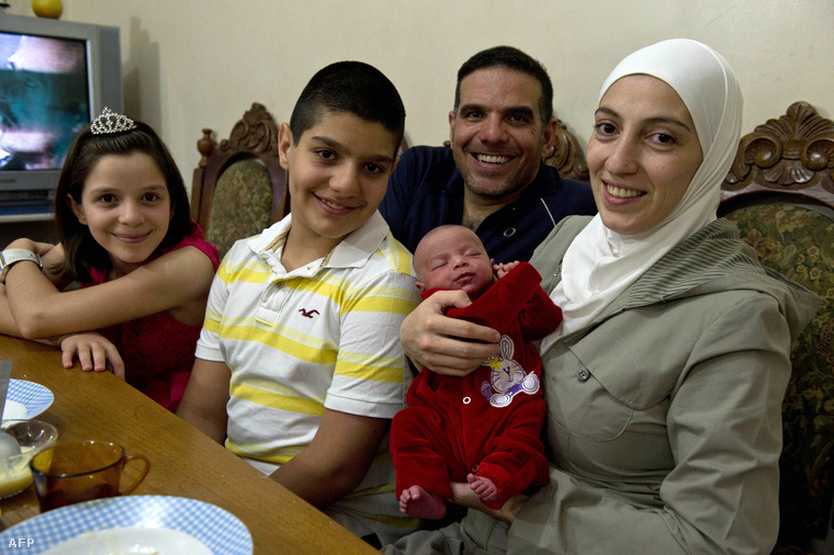 Talal Al Tinawi és családja Sao Paulóban