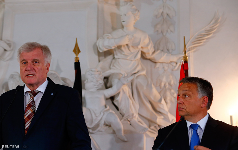 Horst Seehofer és Orbán Viktor